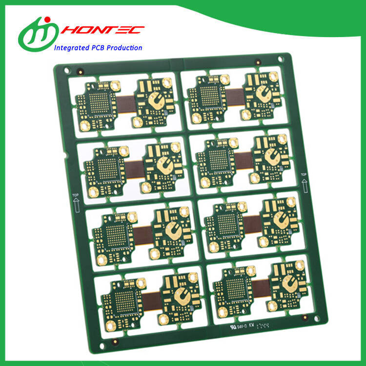 PCB rígid Flex de 8 capes