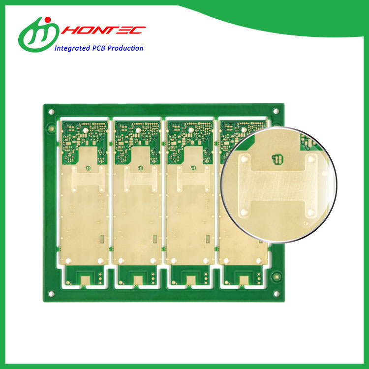 PCB de moneda de coure integrat